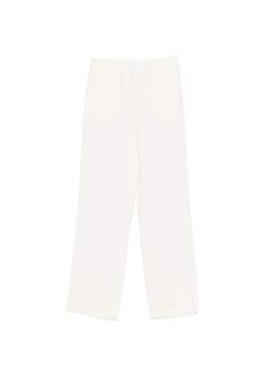 Patrizia Pepe dart-detail trousers - Neutrals