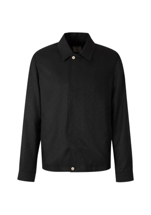 Casablanca patterned shirt jacket - Black