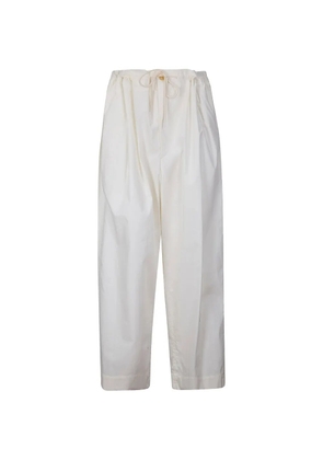 Hed Mayner belt-loop trousers - White
