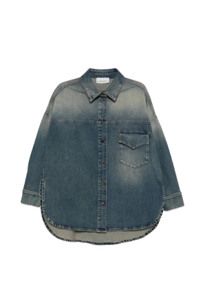 Liviana Conti Bridget buttoned pocket shirt - Blue