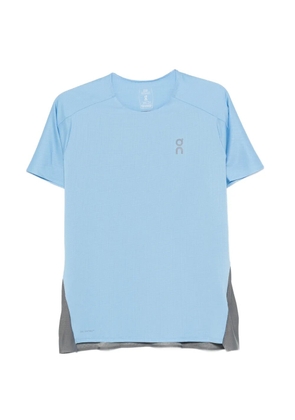On logo T-shirt - Blue