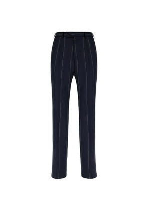 Gabriele Pasini pinstripe tailored trousers - Blue