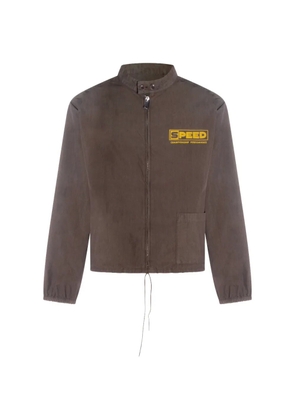 Maison Margiela zip jacket - Brown