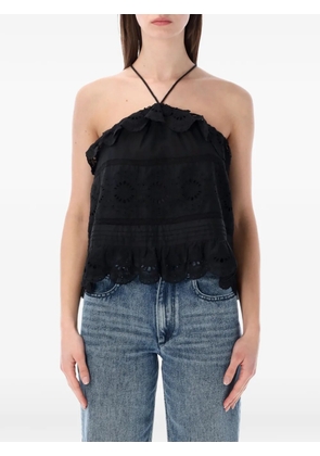 MARANT ÉTOILE Prisha halterneck top - Black
