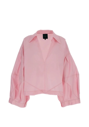 Jejia long-sleeved cotton shirt - Pink