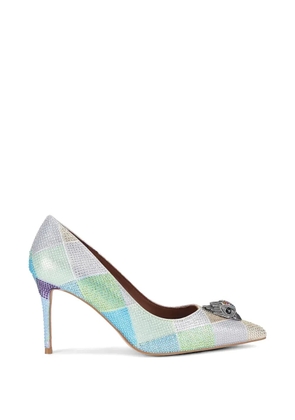 Kurt Geiger London rhinestone appliqué pumps - Silver