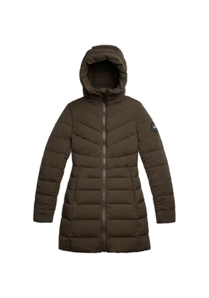Canada Goose Clair hooded padded coat - Brown
