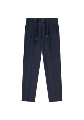 Circolo 1901 drawstring straight trousers - Blue
