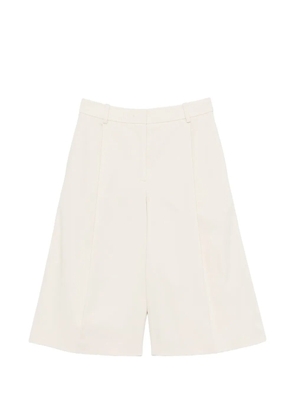 Juun.J pleated shorts - Neutrals