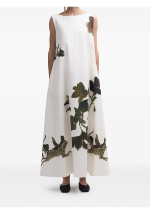 COGO floral-print dress - White