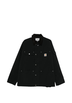 Carhartt WIP Clapton corduroy-collar pocket jacket - Black