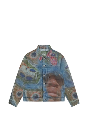 Denim Tears x Levi's Big Chief patterned denim jacket - Blue