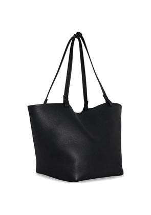 The Row Park textured tote bag - Black