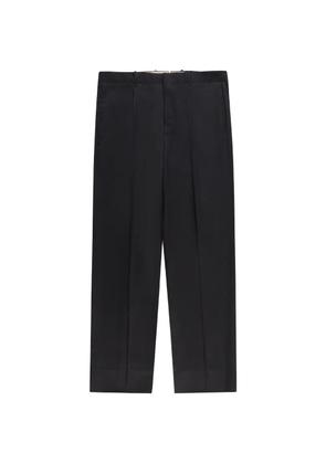 Incotex concealed-fastening trousers - Black