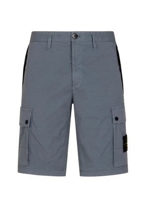 Stone Island cargo-pocket bermuda shorts - Blue