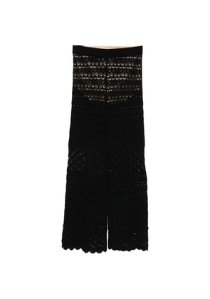 Semicouture knited trousers - Black