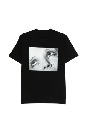 sacai printed T-shirt - Black