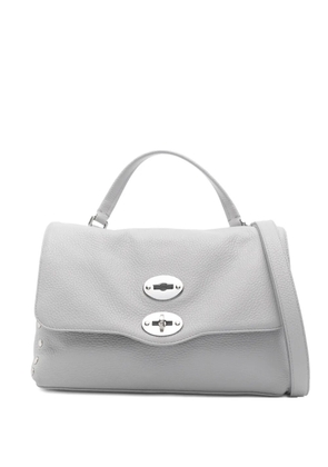 Zanellato small Postina® studded tote bag - Grey
