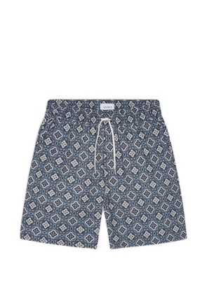 Les Deux Harry Arabesque drawstring shorts - Blue