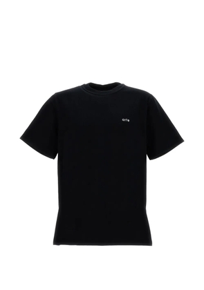 Arte Antwerp back-poster graphic cotton T-shirt - Black