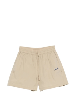 P.A.R.O.S.H. Ninja logo-detail shorts - Neutrals