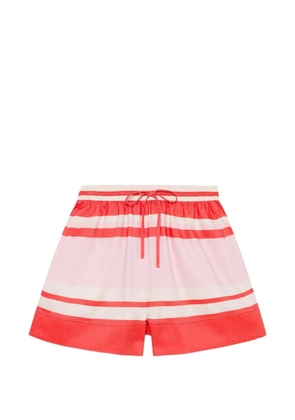 Simkhai Karleigh striped shorts - Red