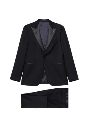 Tagliatore shawl-lapel suit - Black