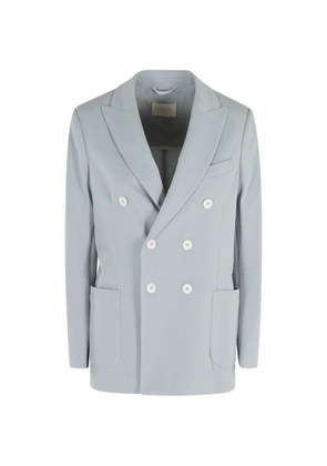Circolo 1901 double-breasted honeycomb blazer - Blue