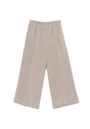 Berwich drawstring-waistband trousers - Brown
