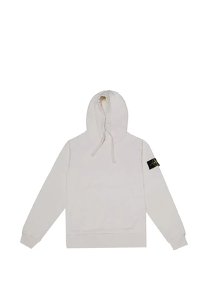Stone Island hooded patch sweatshirt - Neutrals