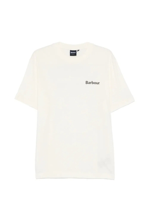 Barbour logo-print T-shirt - Neutrals