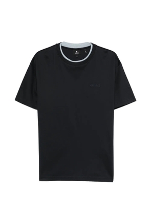 Mackage contrast crewneck T-shirt - Blue