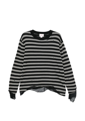 KAMIYA striped sweater - Black