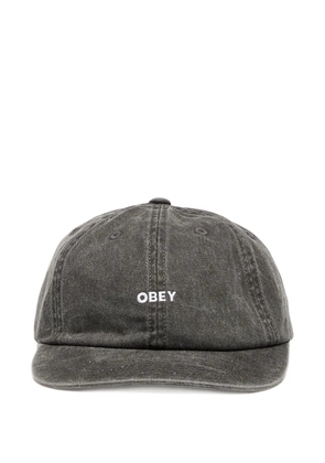 Obey pigment bold panel hat - Grey