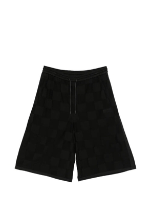 Juun.J welt-pocket track shorts - Black