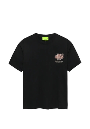 NEW AMSTERDAM Tropical print T-shirt - Black