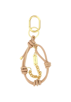 GIANNI CHIARINI knotted key ring - Neutrals