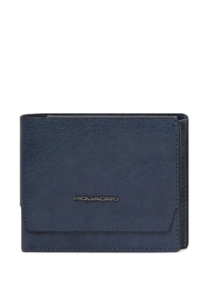 PIQUADRO flap wallet - Blue