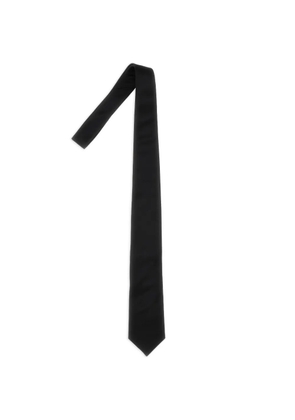 Corneliani pointed-tip tie - Black