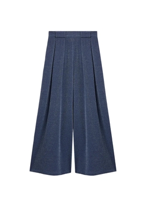 Momoni Aspen pleated trousers - Blue