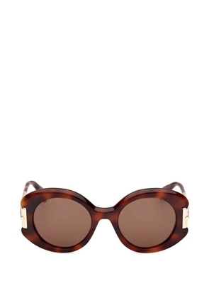 Max Mara Eyewear round-frame sunglasses - Brown