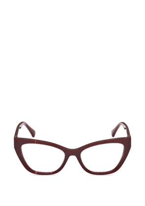 Max Mara Eyewear cat-eye frame glasses - Red