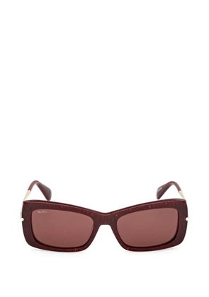 Max Mara Eyewear rectangle-frame sunglasses - Red