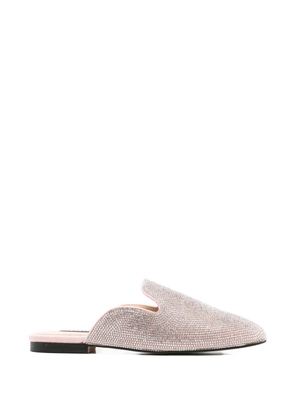 TWENTY FOURHAITCH embellished flat shoes - Silver