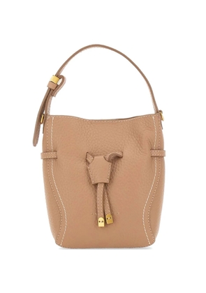 GIANNI CHIARINI Sienna contrast stitching tote bag - Neutrals