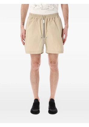 Rick Owens Bella zipped boxers shorts - Neutrals