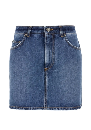 Dolce & Gabbana denim pocket skirt - Blue