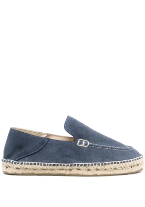 Manebi Hamptons Traveler suede espadrilles - Blue