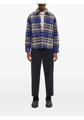 WACKO MARIA pleated trousers - Blue