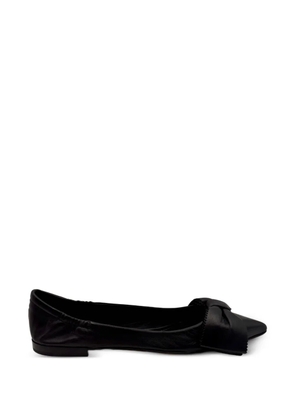 Pomme D´Or bow-detail ballet flats - Black